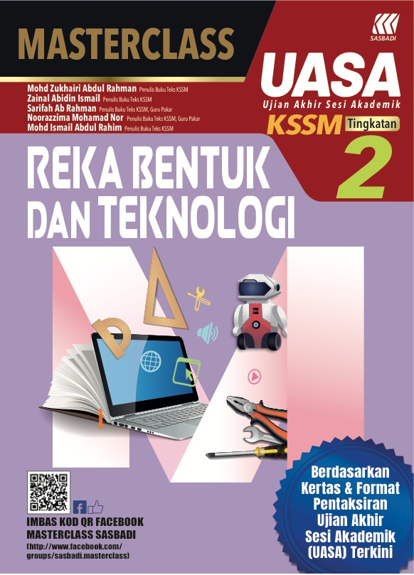 MASTERCLASS UASA KSSM REKA BENTUK & TEKNOLOGI TING 2 Cover